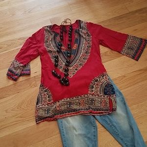 Lucky Brand tunic size small
